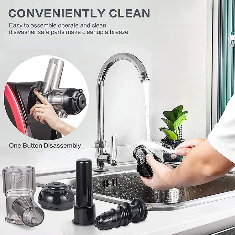Cold Press Fruit Juicer Commercial Extractor Machine Orange Bottle Citrus Portable Juicer Blender