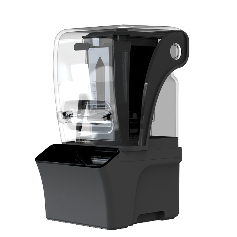 1.2L Commercial 220V Silence Soundproof Blender Digital Strong Blender Professional Blender