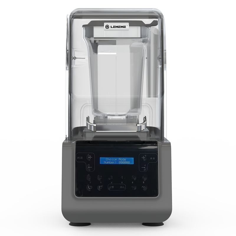 1.2L Commercial 220V Silence Soundproof Blender Digital Strong Blender Professional Blender
