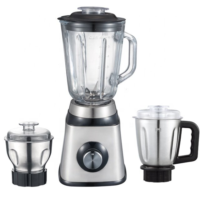 mini blender meat grinder and mixer table fruit juice blender with stainless steel grinder blender