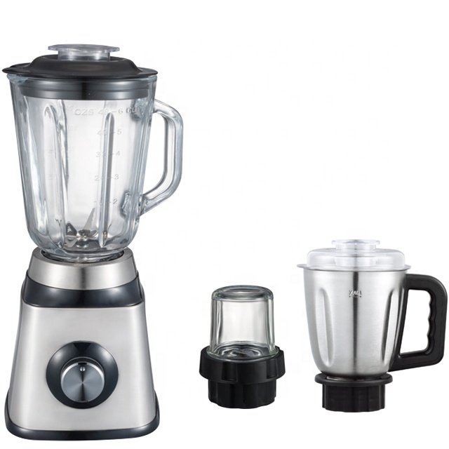 mini blender meat grinder and mixer table fruit juice blender with stainless steel grinder blender