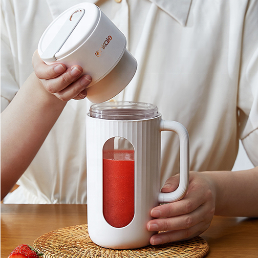 2024 New arrival mini 4 in 1 juicer Type-C USB rechargeable smoothie blender crush ice fresh juicer portable