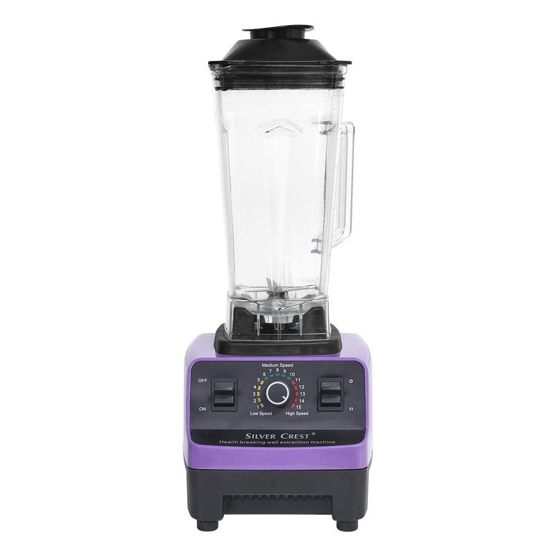 2 Liter 3000W 4500W Silver Multifunction Commercial Beauty Blender Personal Usb Juicer Cup Portable Blender Frullatore