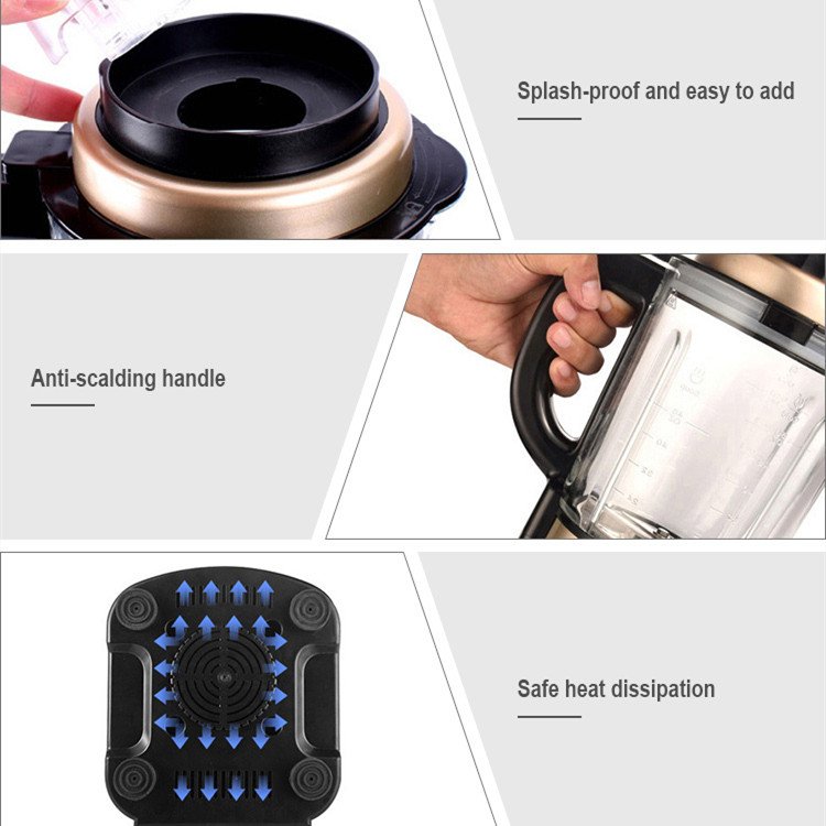 Commercial smoothie blender machine private designer modern big power high speed blender heavy duty blender