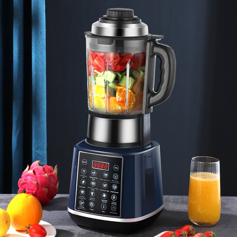 Professional Kitchen Electrical Blender Household 1.75L 1100W Vacuum Heating Food Processor Blender