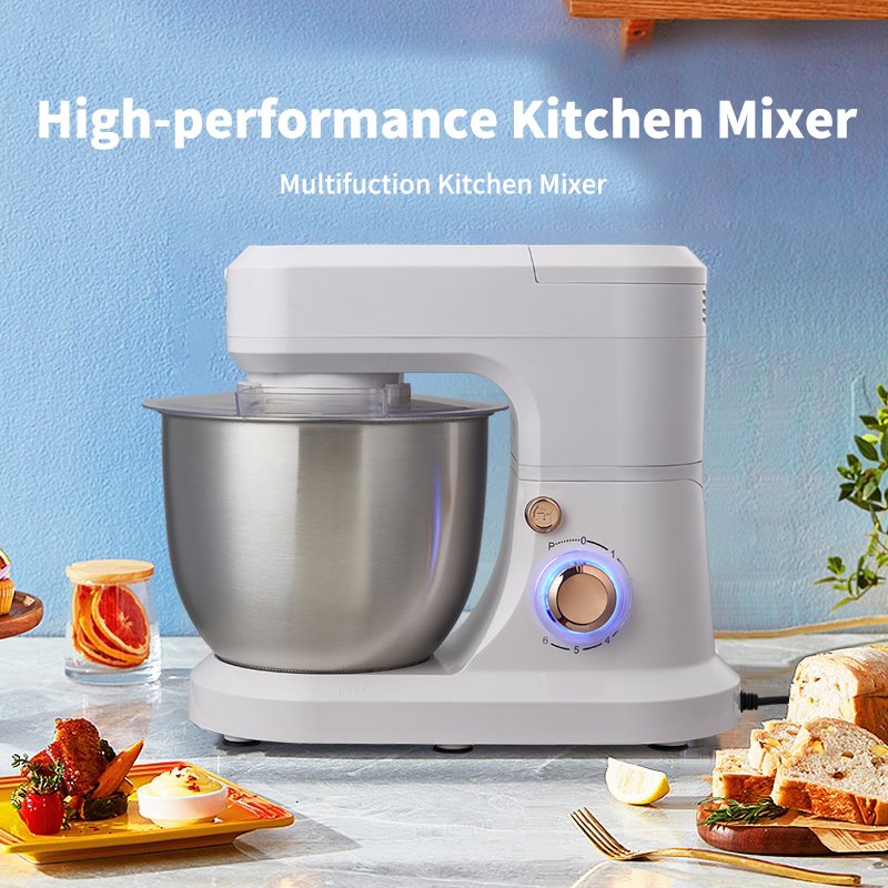 powerful 3 in 1 stand mixer 1200W with variable speed control and 5L bowl food mixers kitchen appliances electric