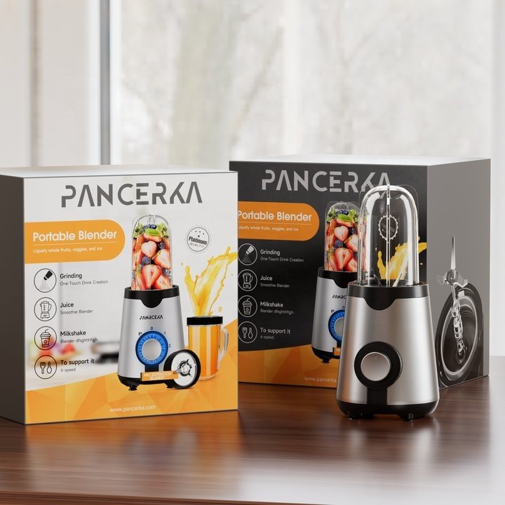 PANCERKA portable electric juicer blender Fresh Fruit Juice Blender Smoothie Maker Blender for Travel Kitchen US shipping