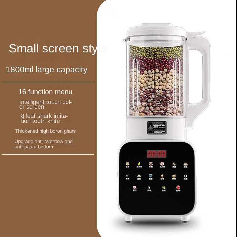 1000ml Factory price Automatic multi-functional soybean milk machine juicing cooking blender machine large capacity heating