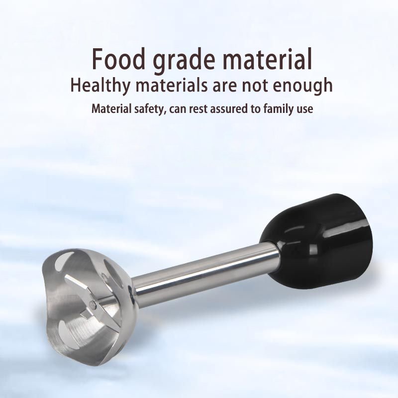 Multifunctional Electric Stainless Steel Portable Blender Mixer Juicer Button Controls Household Ribbon Kitchen Heating Battery