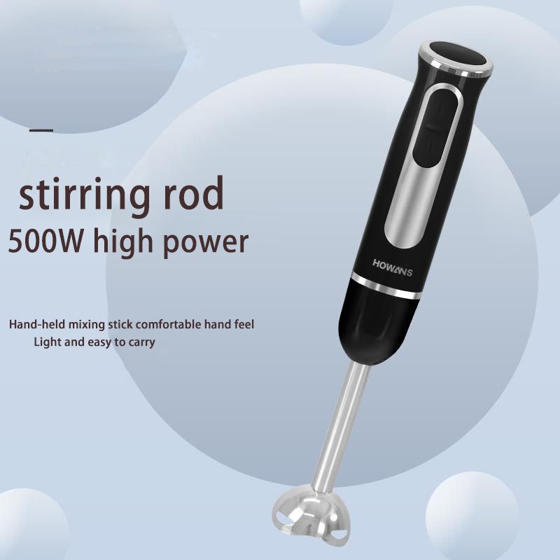 Multifunctional Electric Stainless Steel Portable Blender Mixer Juicer Button Controls Household Ribbon Kitchen Heating Battery