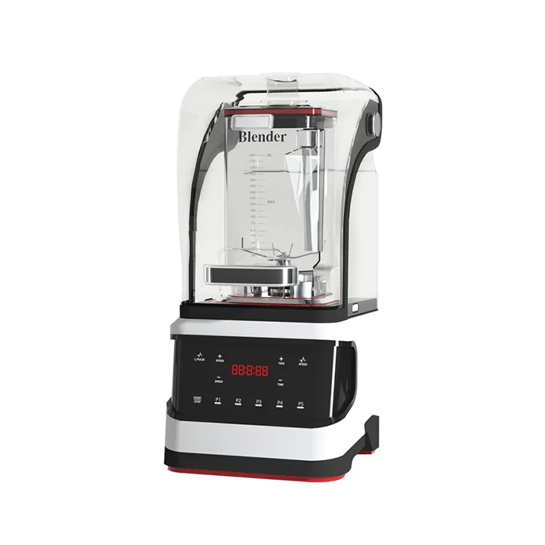 Mobotech Hot Selling Bubble Tea Commercial Soundproof Ice Blender Machine Smoothie Blender