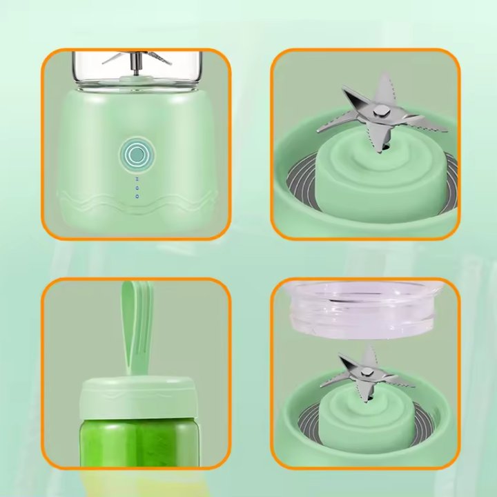 Portable Electric Juice Cup Home USB Fruit Vegetable Blender Fruit Extractor Mini Milk-Shake Smoothie Cup