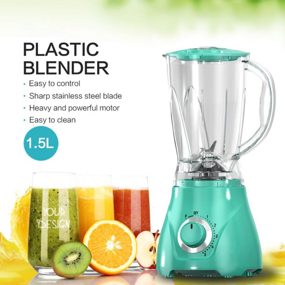 Blender Smoothie Maker 400W Professional Countertop Blender With 4 Adjustable Speeds