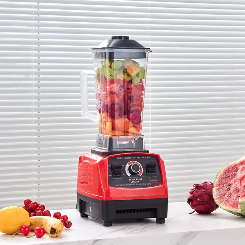 2024 hot sell 2 in 1 heavy duty Commercial kitchen household fresh fruit juicer electrical silver crest smoothie mixer blender