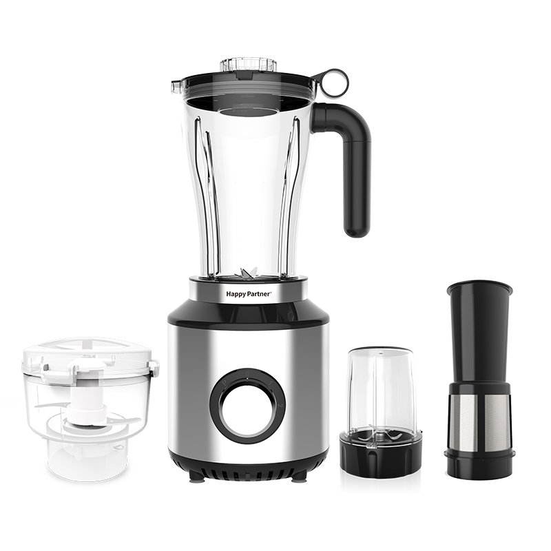 HappyPartner Customization Stainless Steel material blender home use food grinder blender mixer electric blender 4 in 1
