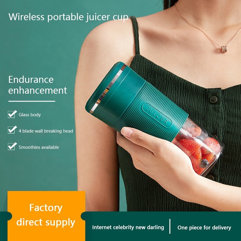 USB Rechargeable Electric Juicer Blender Handheld Mini Juicer Portable Fruit Blender and Juicer