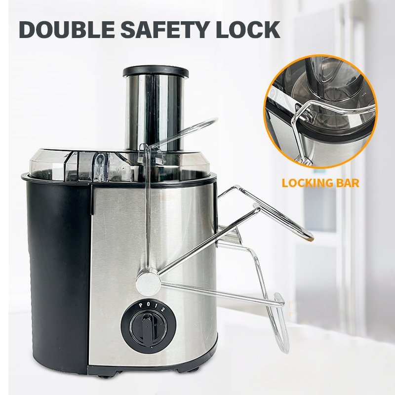 2024 Hot Sale Commercial Home Fresh Fruit Centrifugal Maker Blender Electric Silent Stainless Steel Extractor Juicers