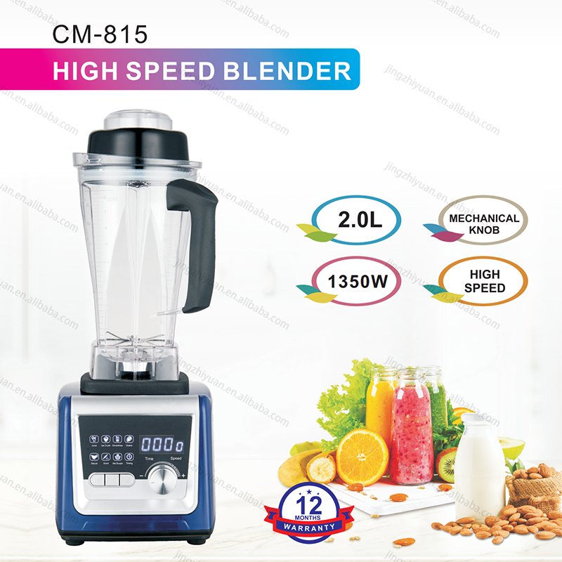 Supporting sample heavy duty fruit smoothie maker commercial blender food mixer Juicer ice blender 2200W