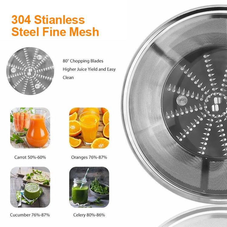 Automatic Pulp Household Commercial Blender Slow Juicer Extractor Home Appliances Fresh Juice Blender Licuadora Portati