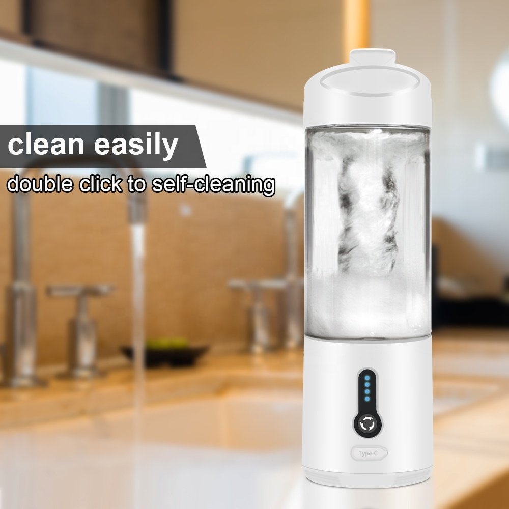 IPX7 Waterproof Electric Wireless USB-C Rechargeable 18oz Kitchen Small Portable Blender