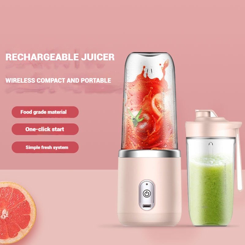Portable Blender 400ml Rechargeable Juicer Cup Travel Handheld Fresh juicer Mini Blender Tragbarer Mixer Mixeur portable