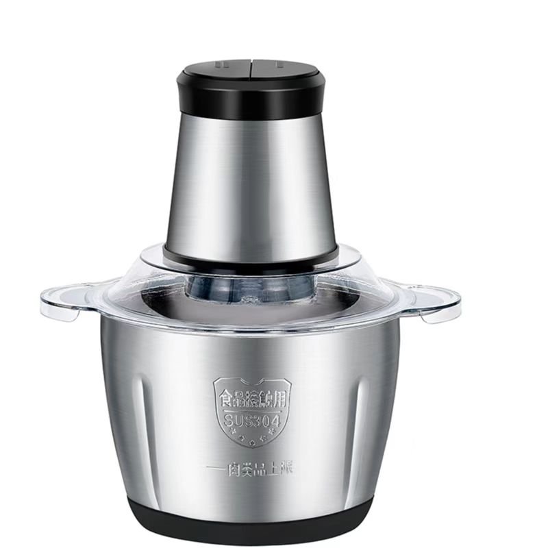 Stainless Steel Food Processor blender 2L Detachable body Yam powder mixer