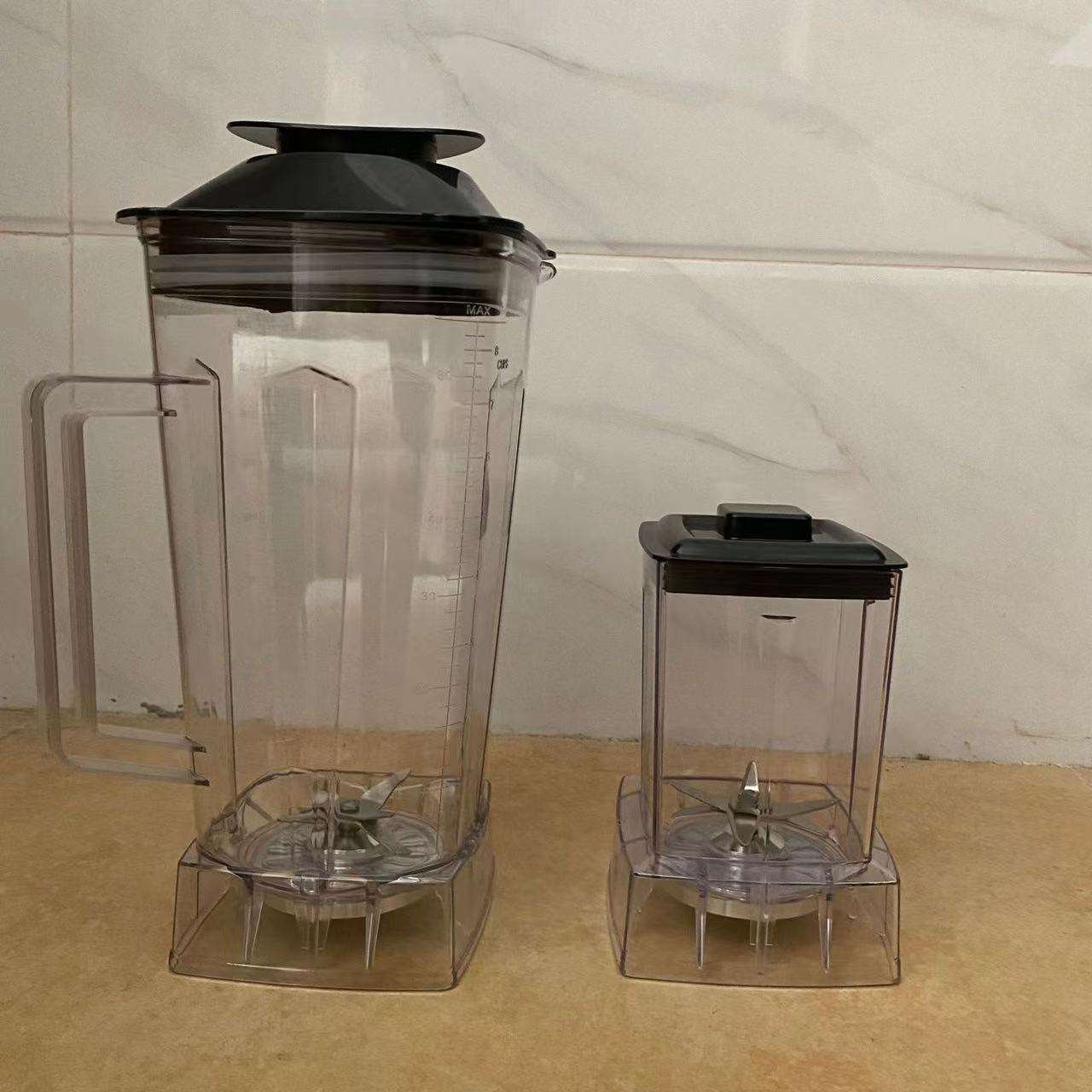 2 in 1 Cup Mixer Accessories PC Material in High Quality Silver Crest Blender Accessories