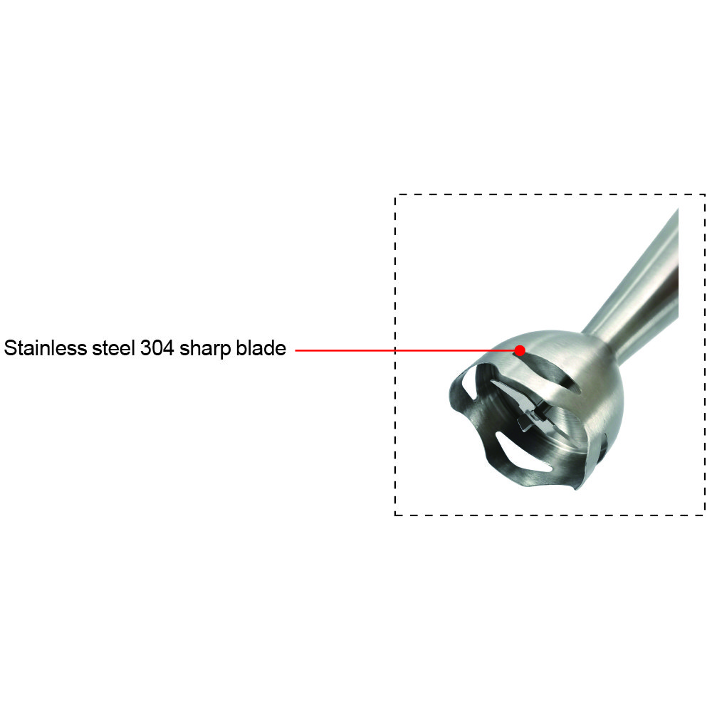 Best Price 800W LED Light Shining Indication Electrical Hand Blender Mixer