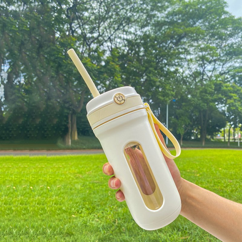 Multifunctional Portable Blender juicer Electric Juice Cup 10 Blades Cutter Head Crushing Ice Juicing Cup