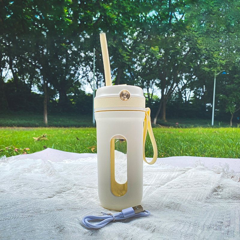 Multifunctional Portable Blender juicer Electric Juice Cup 10 Blades Cutter Head Crushing Ice Juicing Cup