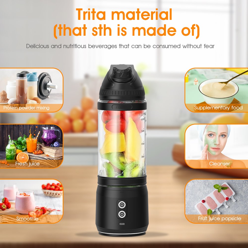Factory Design 2024 New 700ml portable rechargeable sports blender