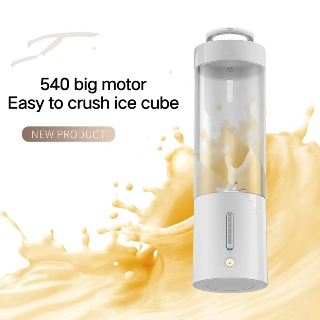 2023 Newest usb electric ice crushing blender 450ml bottle custom hand shaker portable electric mini Juicers Cup