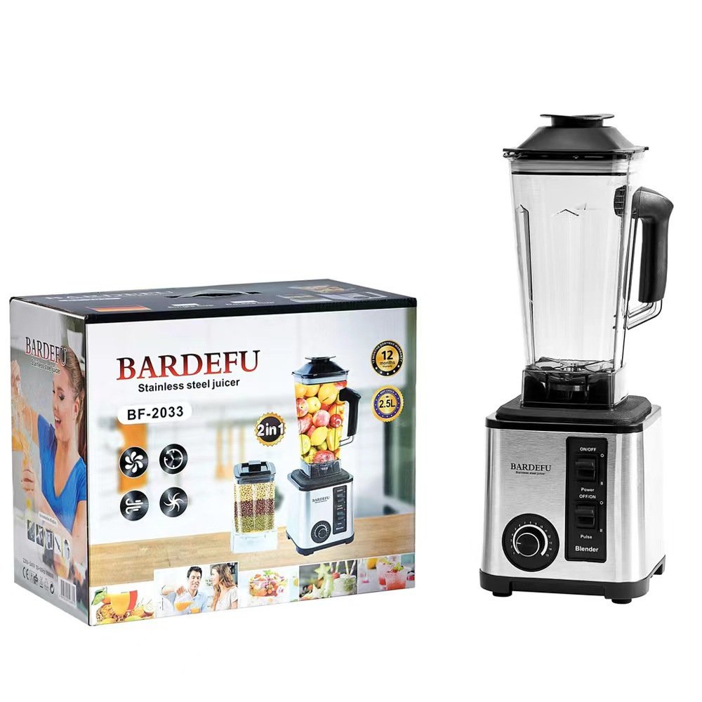2024 New Fresh Fruit Juice Blender Kitchen Heavy Duty 9500w Smoothie Commercial Electric Mixer 3 In 1 Blender