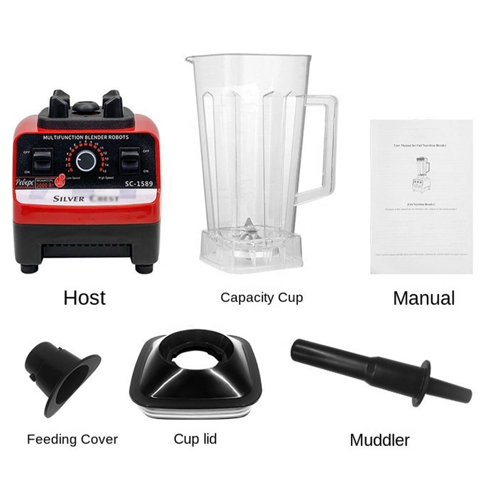 Silver Crown Blender instant crushing multi-functional soybean milk machine complementary food cooking machine for house hold