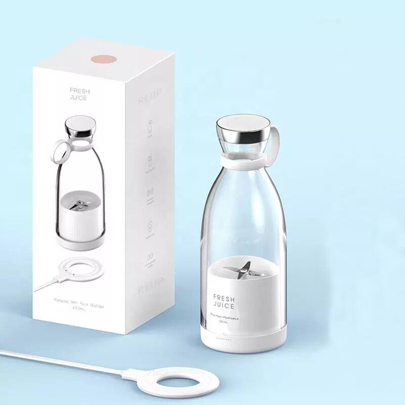 Portable Juice Blender Rechargeable Mini Blender 350ML Electric Fresh Juicer