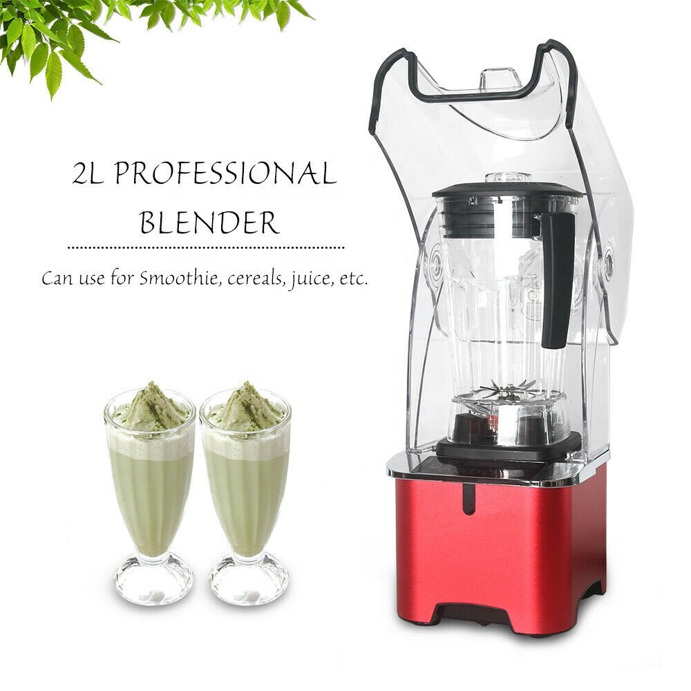 Commercial Powerful Juicer Fruit Mixer Food Smoothie maker High speed Electric Blender