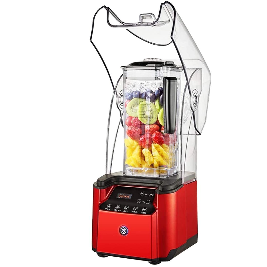 Commercial Powerful Juicer Fruit Mixer Food Smoothie maker High speed Electric Blender