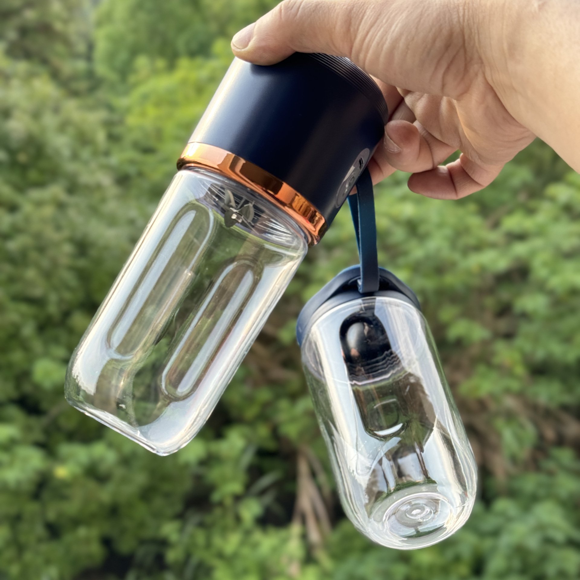 High Quality Mini Portable USB Electric Fruit Juicer Kitchen Space-Saving Blender Rechargeable Blades Travel Cup Mixer Popular