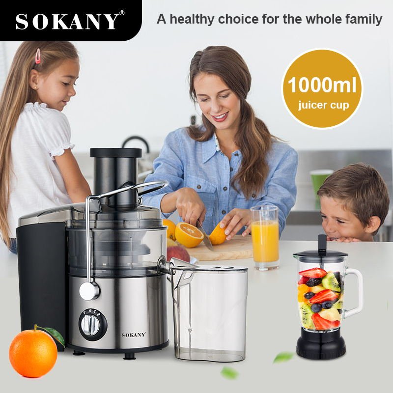 New SK-4009 high quality household fully automatic fresh juicer blender 4in1 juicers and blender