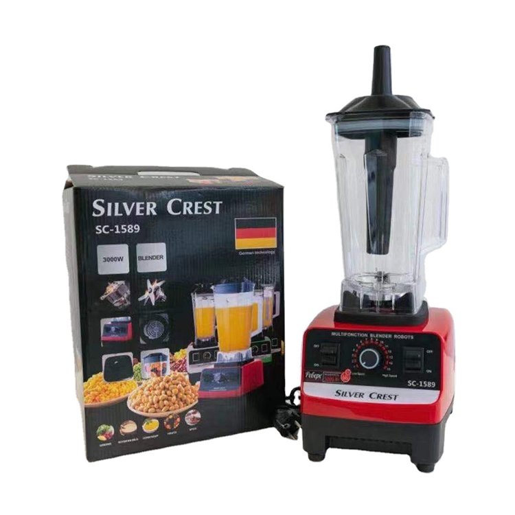 2L 4500W multifunctional food processor heavy duty commercial electric fruit fresh juicer juice smoothie mixer blender machine