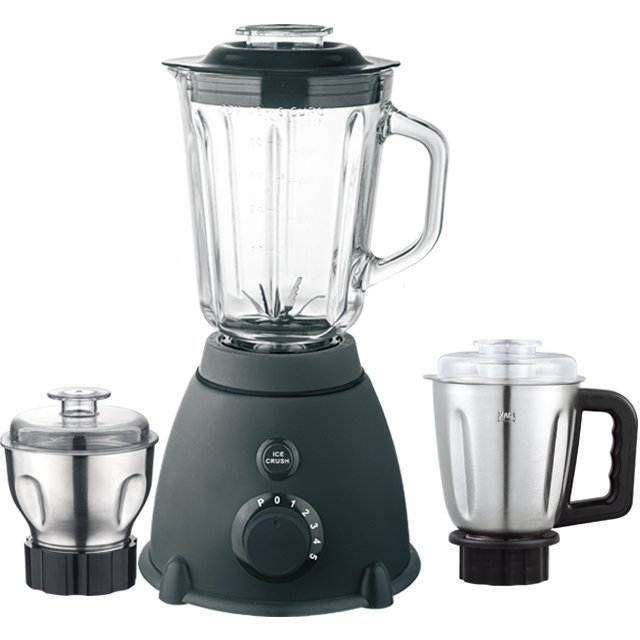 Silver Crest 3 in1 Juicer Kitchen appliances 1500ml glass jar multi-function mixer blender