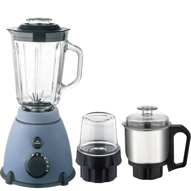 Silver Crest 3 in1 Juicer Kitchen appliances 1500ml glass jar multi-function mixer blender