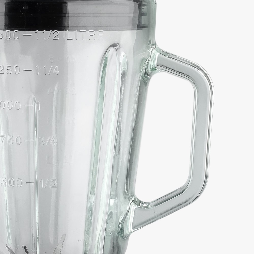High Speed 1.5L Portable Grinder 2 In 1 Blender And Juicers Glass Double Jar Blender Smoothie Blender