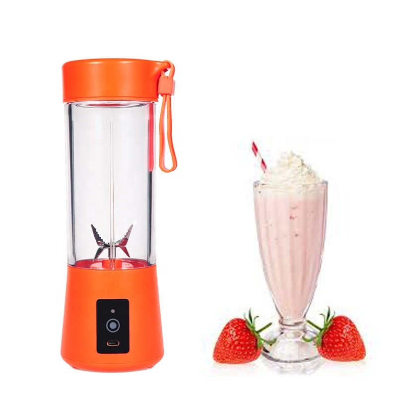 First Piece Special Price portable blender 400ML+380ML automatic orange juicer Bottle fruit Juicer food mixers Batidora Portatil