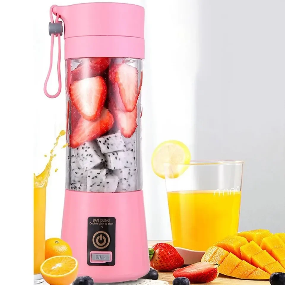 4 in1 mini extractor juice machine cup electric orange mini fruit portable brender citrus Blender Household