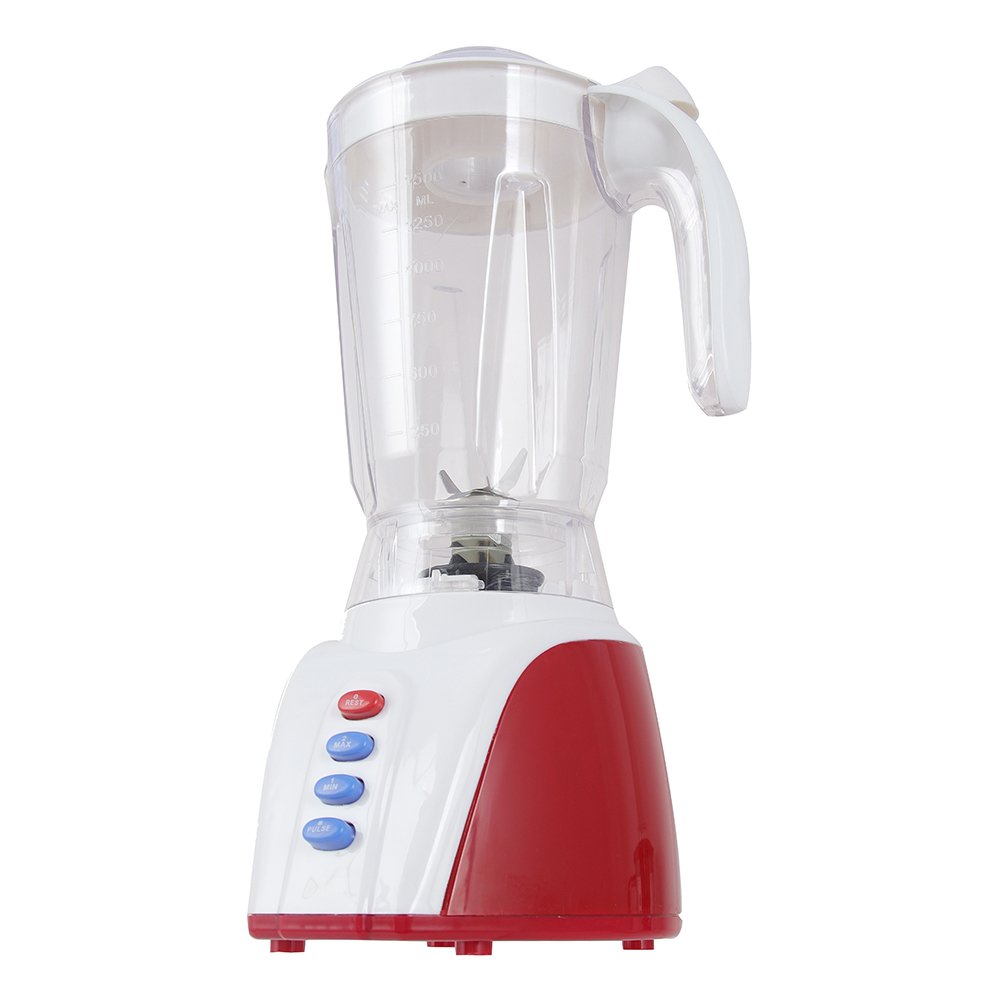 outai 500W plastic blender 1.5L plastic jar 2022 new blender with 1.7L unbreakable blender jar with easy jar cover