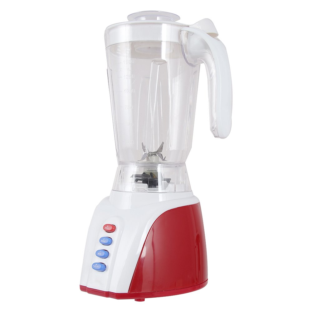 outai 500W plastic blender 1.5L plastic jar 2022 new blender with 1.7L unbreakable blender jar with easy jar cover