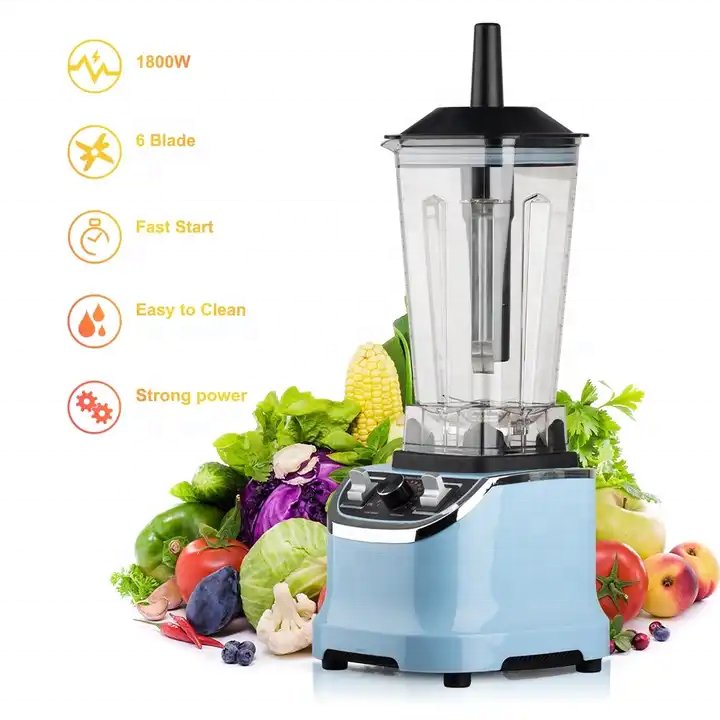 High Speed Heavy Duty 2L New Style Powerful Blender Smoothies Commercial Blender Juicer Food Processor Smoothie Making Machine