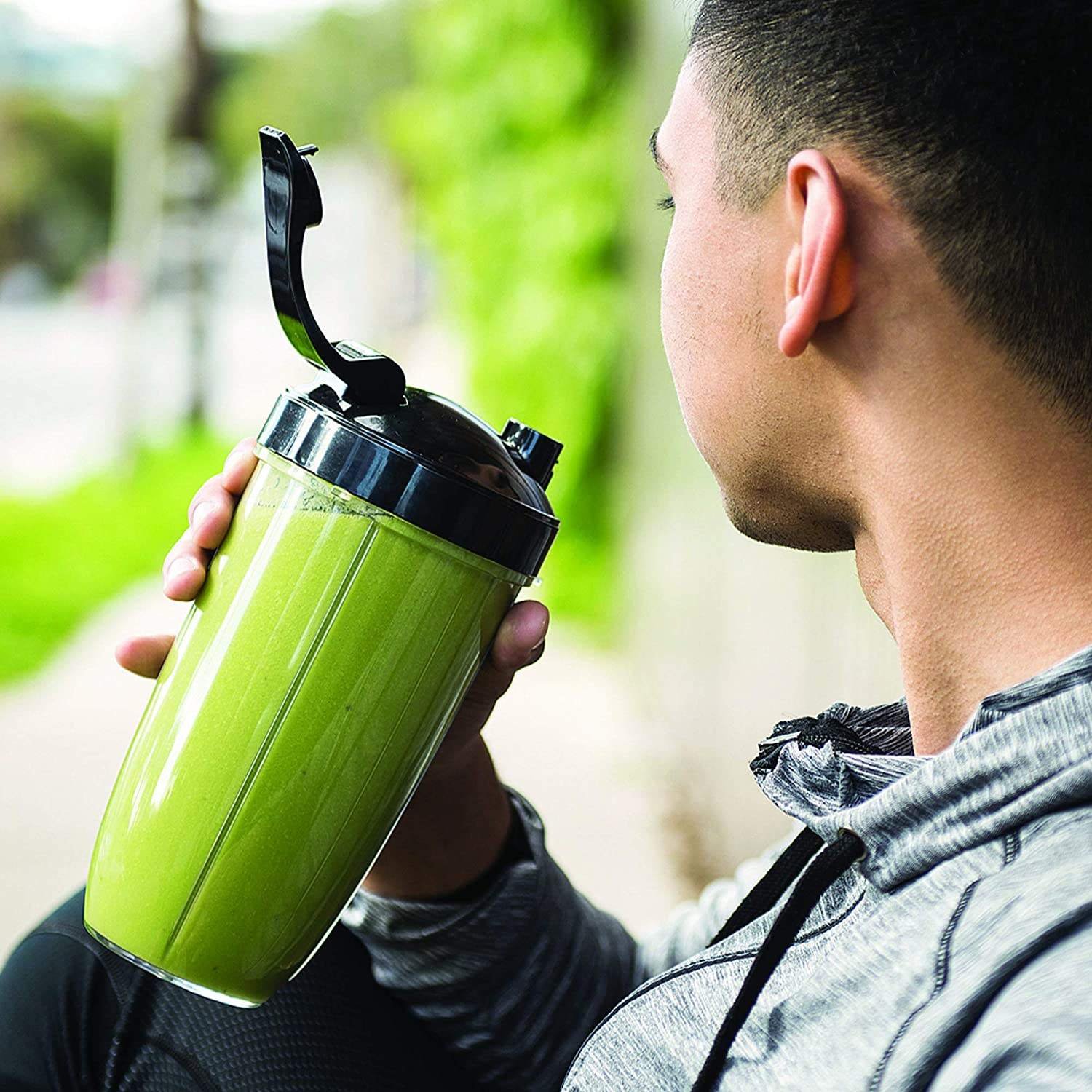 1200W Powerful Multi-Purpose Household Auto BPA Free Bottle Smoothie Nutri Juicer Mixer Blender