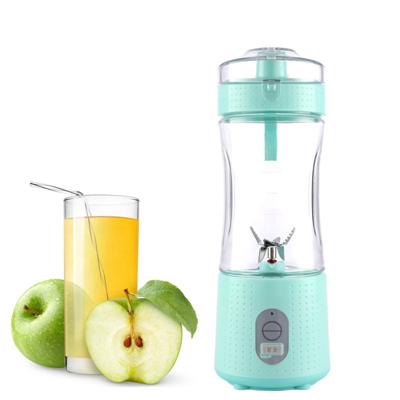 First Piece Special Price 230w 380ml 6 blades mini Rechargeable Smoothie portable blender BPA free juicers cups for travel